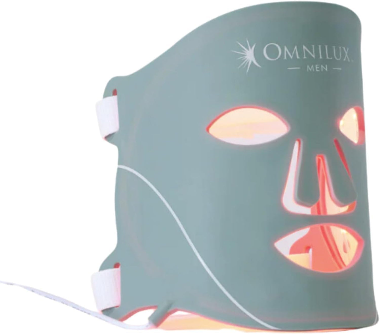 Omnilux FDA Approved Flexible LED Light Therapy Mask, Professional Clinical Level Treatment at Home (Men)