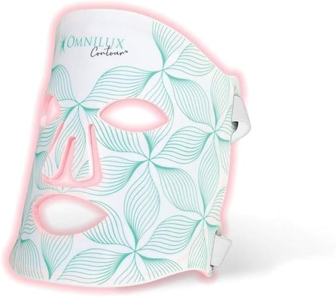 Omnilux FDA Approved Flexible LED Light Therapy Mask, Professional Clinical Level Treatment at Home (Women)