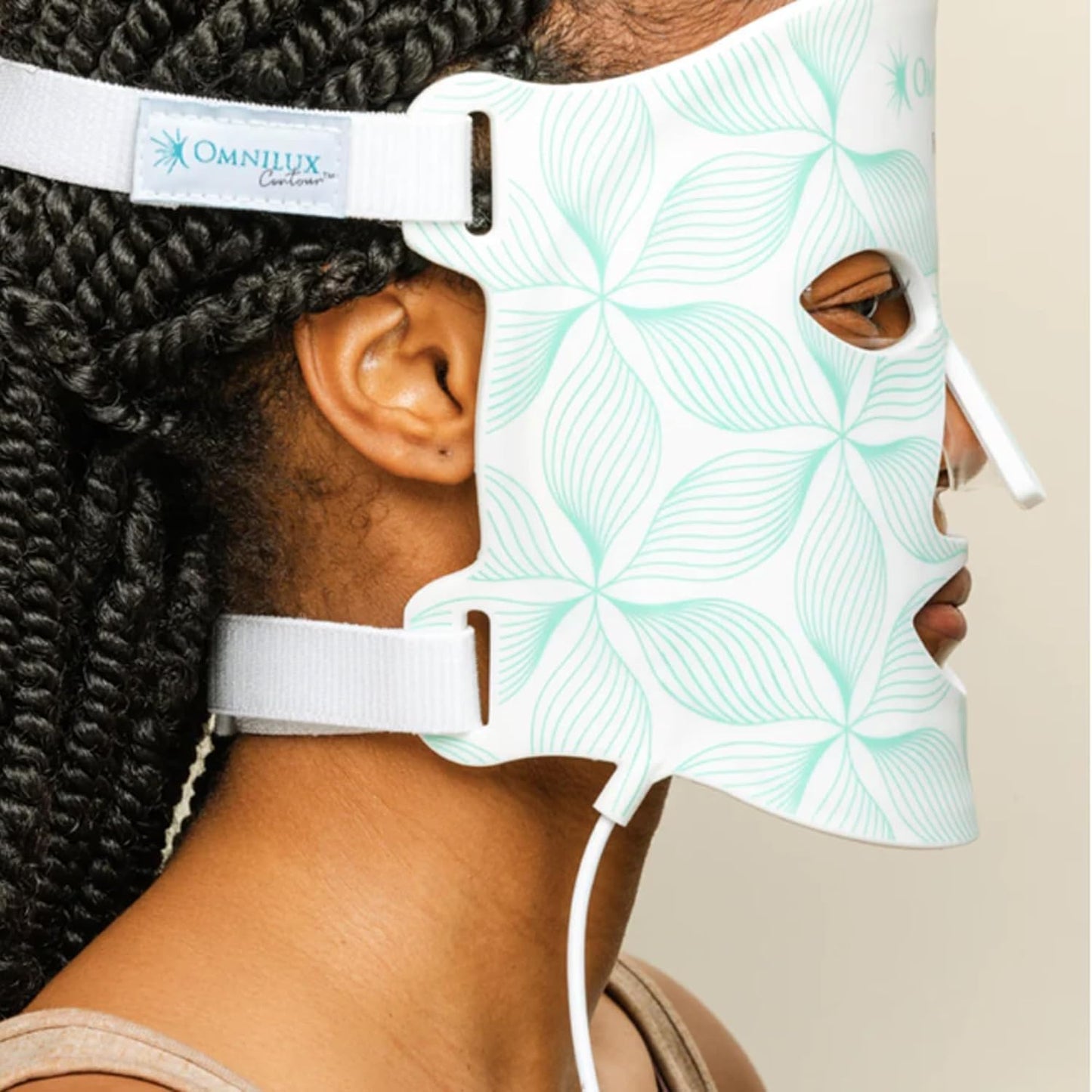 Omnilux FDA Approved Flexible LED Light Therapy Mask, Professional Clinical Level Treatment at Home (Women)